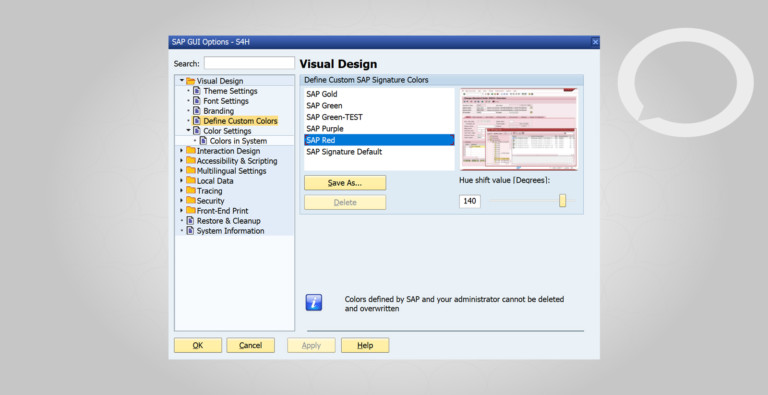 Sap Customize How to change the appearance of SAP? - Hicron
