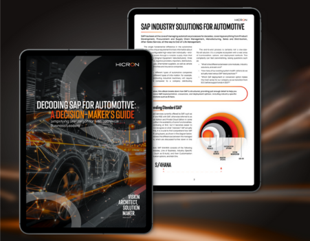 Decoding SAP for Automotive: A Decision-Maker’s Guide