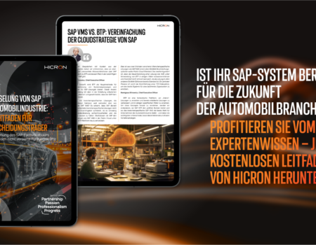 Entschlüsselung von SAP für die Automobilindustrie