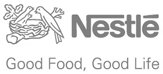 nestle logo grey